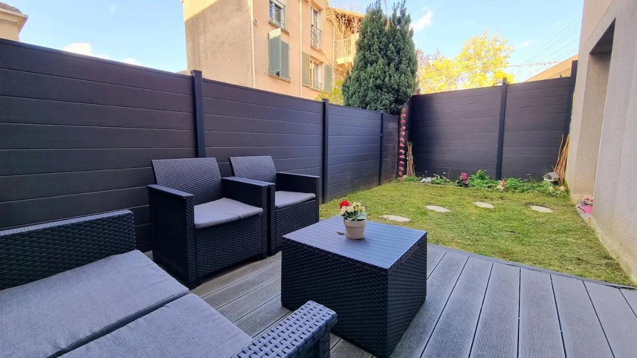 Superbe Appartement Avec Jardin Proche Versailles Saint-Cyr-l'Ecole Ngoại thất bức ảnh